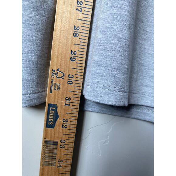 Retrology Womens Gray Cowl Neck Sweater- Size L Long Sleeve Relaxed Fit Pullover - Picture 3 of 9